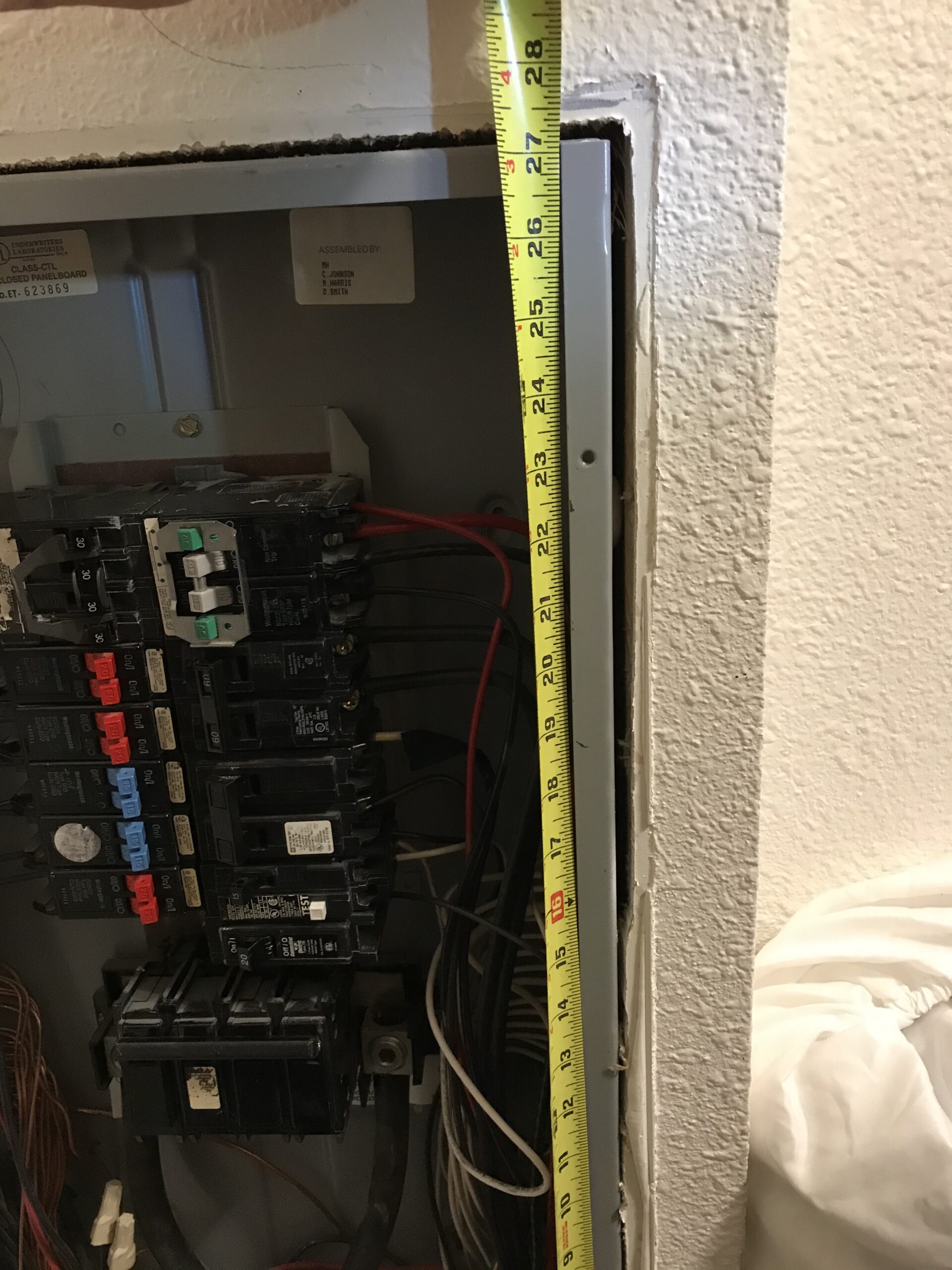Electrical service image for panel upgrades
